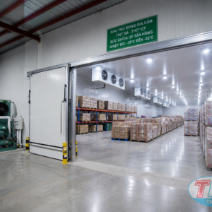 Kho Trữ đông Gia Cầm- Thịt Gà – Thịt Vịt với sức chứa hàng từ 10 tấn đến 5.000 tấn hàng