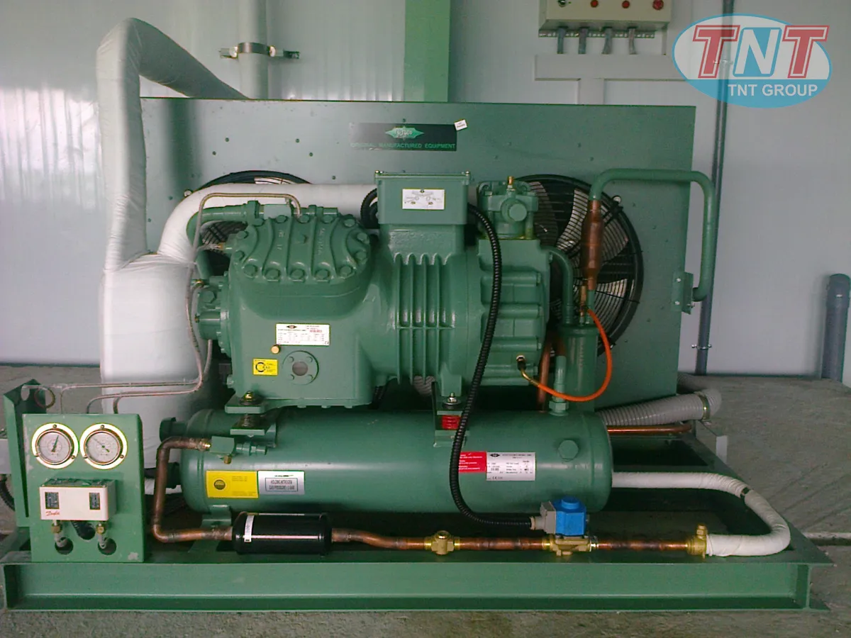 CỤM MÁY NÉN GIẢI NHIỆT GIÓ SỬ DỤNG MÁY NÉN BITZER SẢN XUẤT TẠI ĐỨC - Ảnh 3