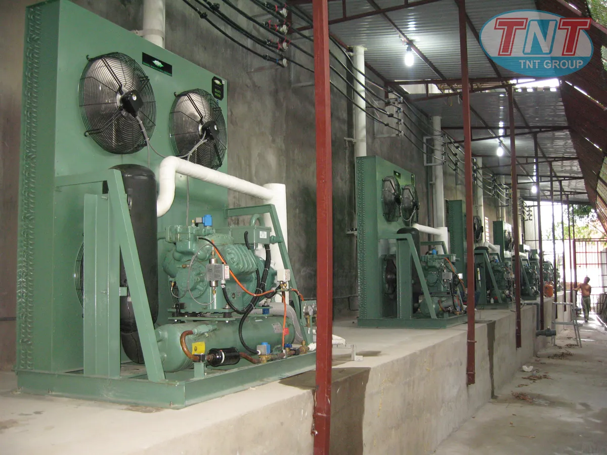 CỤM MÁY NÉN GIẢI NHIỆT GIÓ SỬ DỤNG MÁY NÉN BITZER SẢN XUẤT TẠI ĐỨC - Ảnh 6