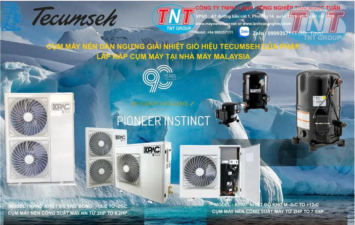 Cụm máy nén Tecumseh - Box - Ảnh 9