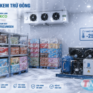 Kho Trữ đông cho Kem với sức chứa từ 1 tấn đến 1.000 tấn hàng