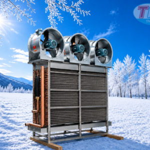 Dàn lạnh cấp đông gió -45C với công suất lạnh 60kw