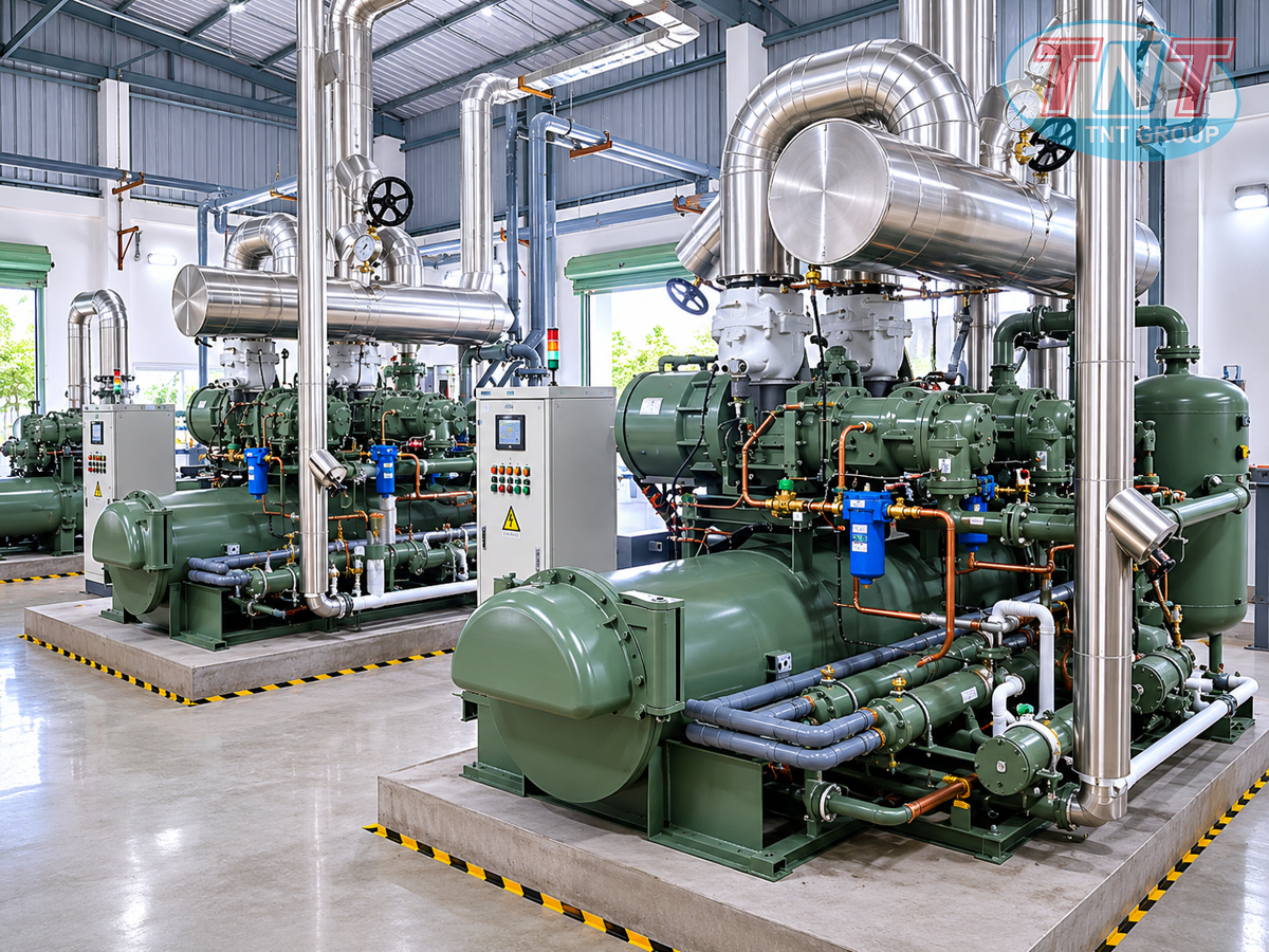 máy nén Kobelco sản xuất tại Nhật