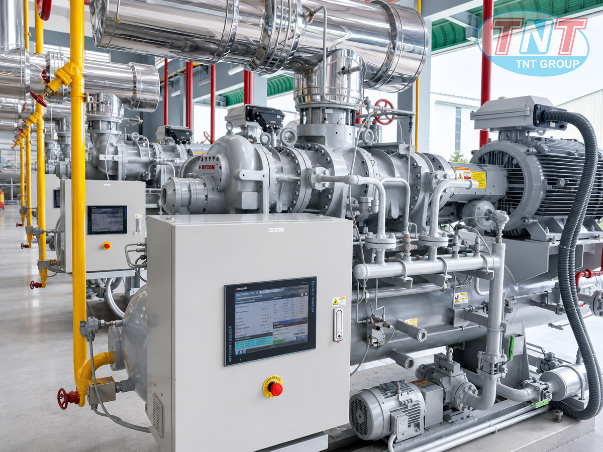 Hệ thống lạnh NH3 cho kho lạnh cho thuê - Ảnh 4