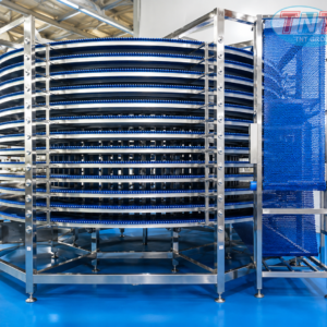 Bằng chuyền IQF loại xoắn ốc -45C