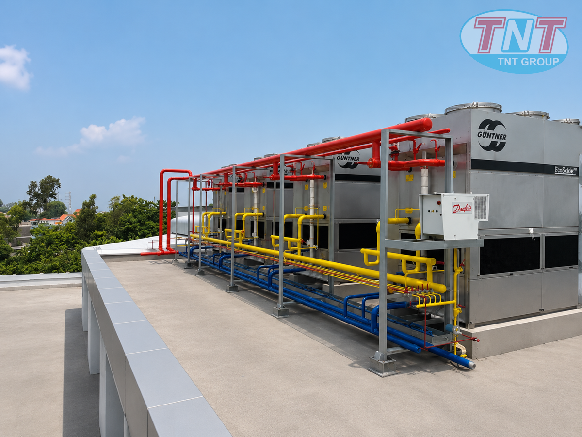 Dàn Ngưng hỗn hợp NH3 - Ảnh 7
