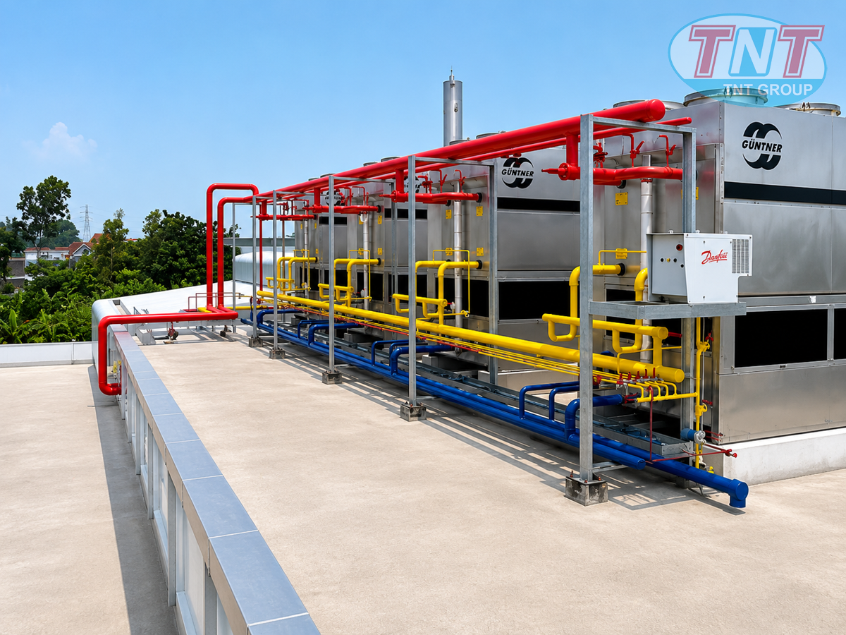 Dàn Ngưng hỗn hợp NH3 - Ảnh 6
