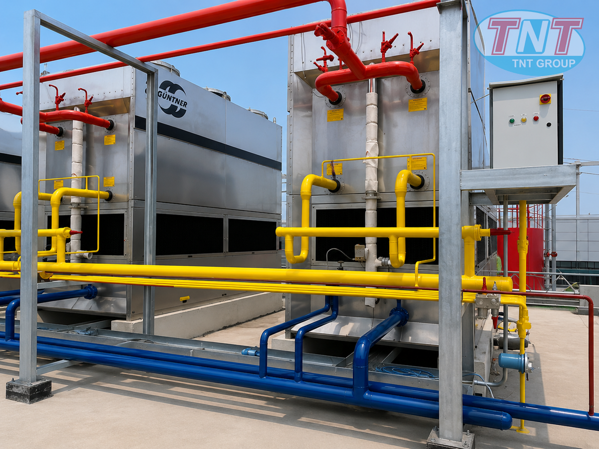 Dàn Ngưng hỗn hợp NH3 - Ảnh 8
