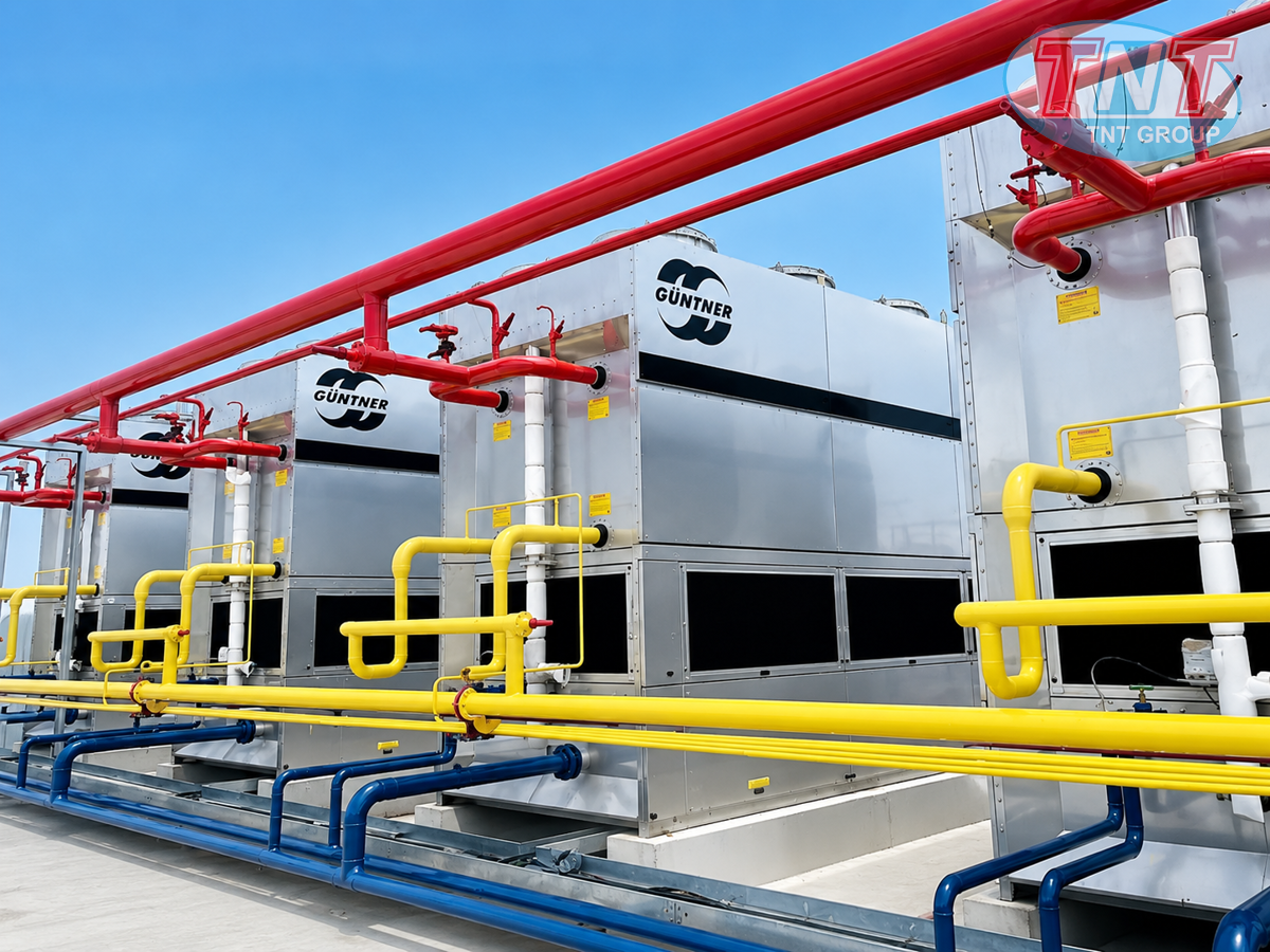 Dàn Ngưng hỗn hợp NH3 - Ảnh 5