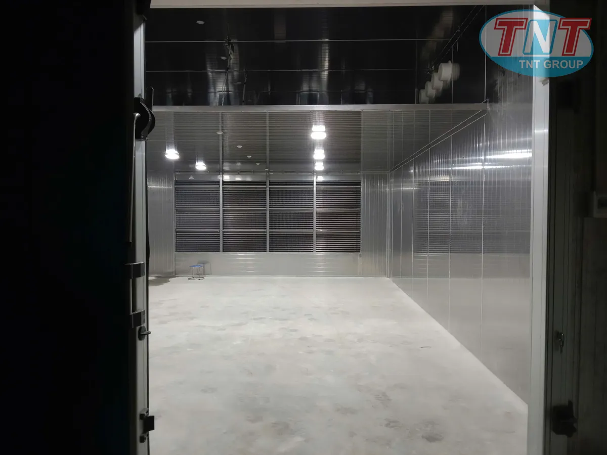 Dàn lạnh cấp đông gió -45C với công suất lạnh 60kw - Ảnh 3