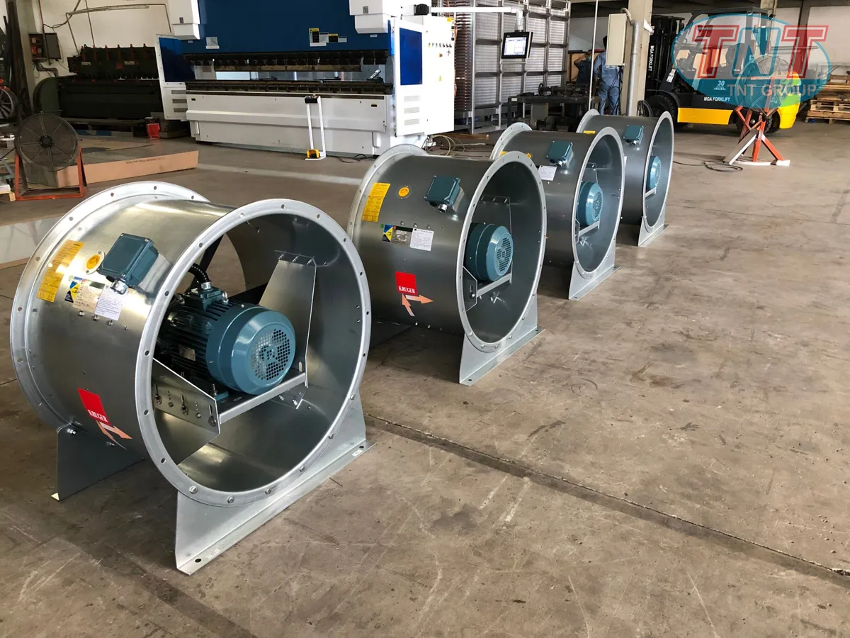 Dàn lạnh cấp đông gió -45C với công suất lạnh 60kw - Ảnh 4