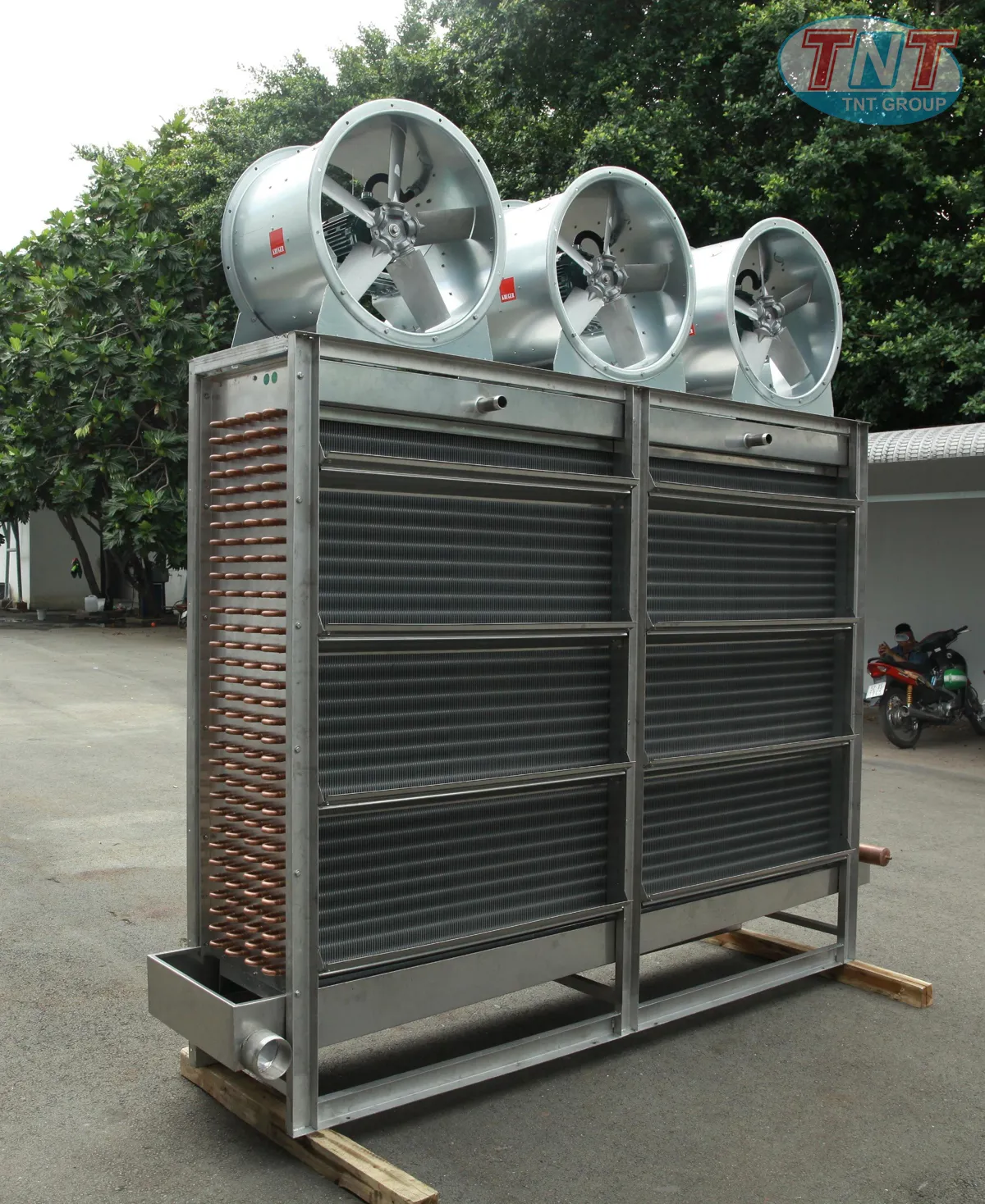 Dàn lạnh cấp đông gió -45C với công suất lạnh 60kw - Ảnh 6