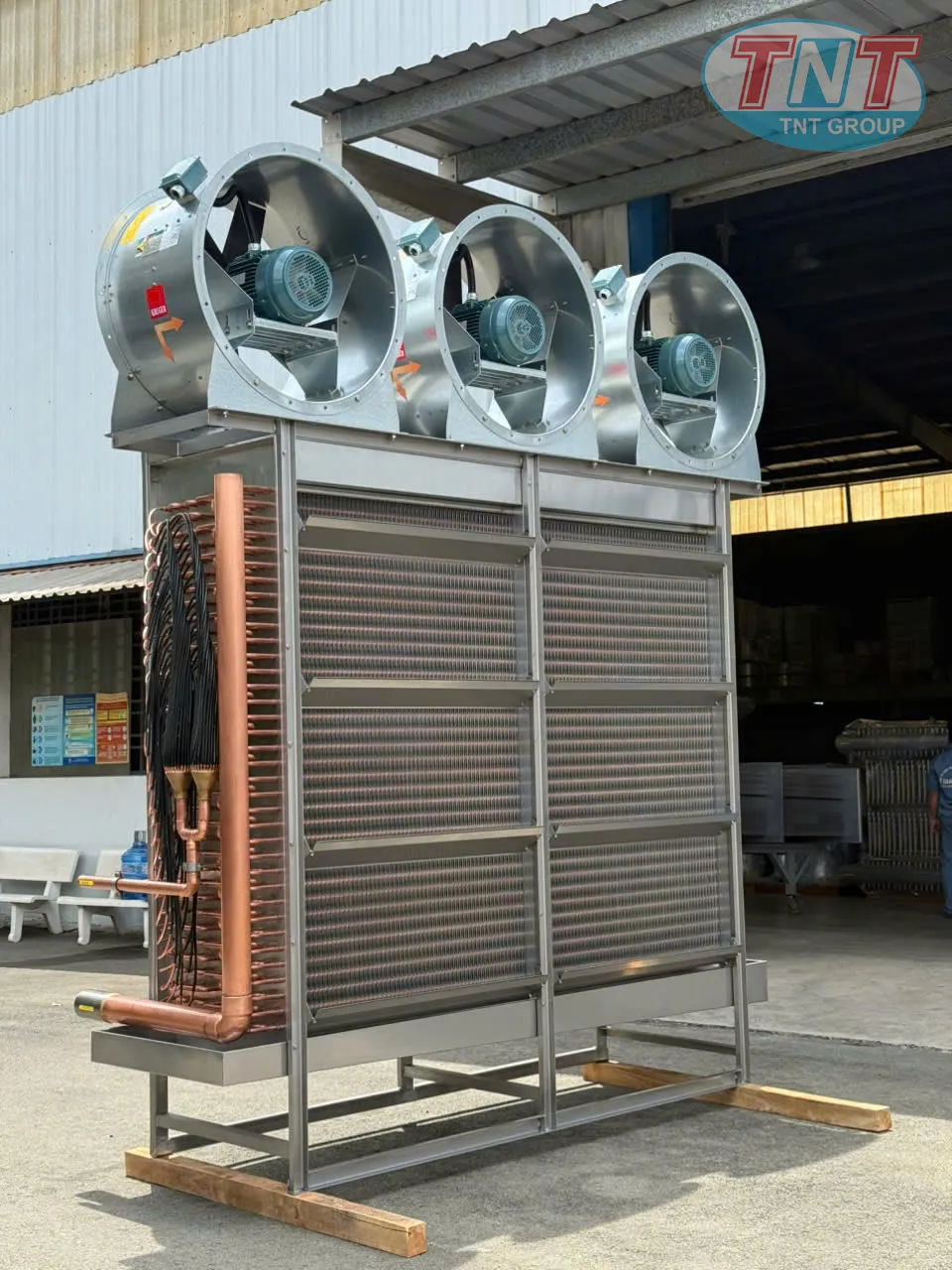 Dàn lạnh cấp đông gió -45C với công suất lạnh 60kw - Ảnh 7