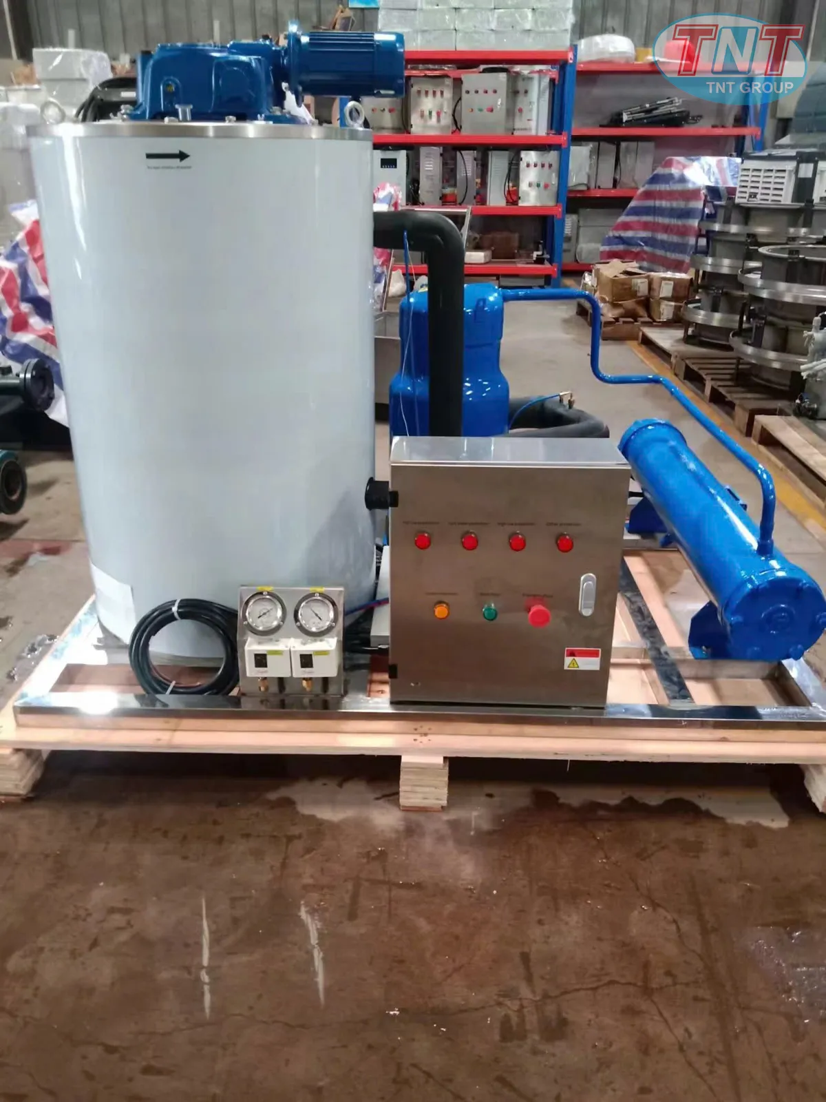 Máy đá vảy 2000kg 24 giờ ( 2 tấn đá) - Ảnh 5
