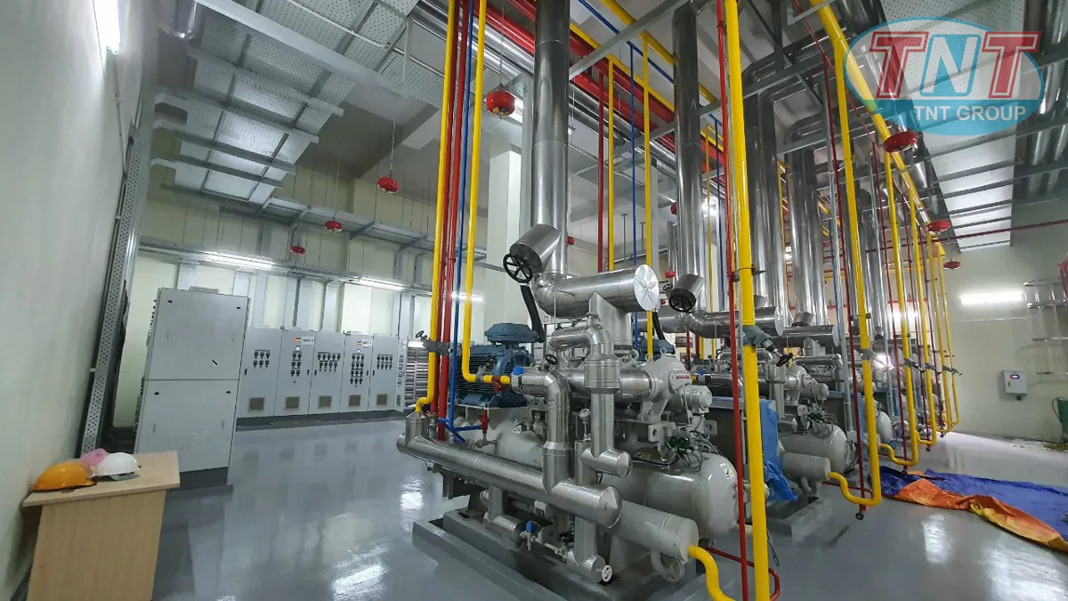 Hệ thống lạnh NH3 nhà máy hải sản - Ảnh 2