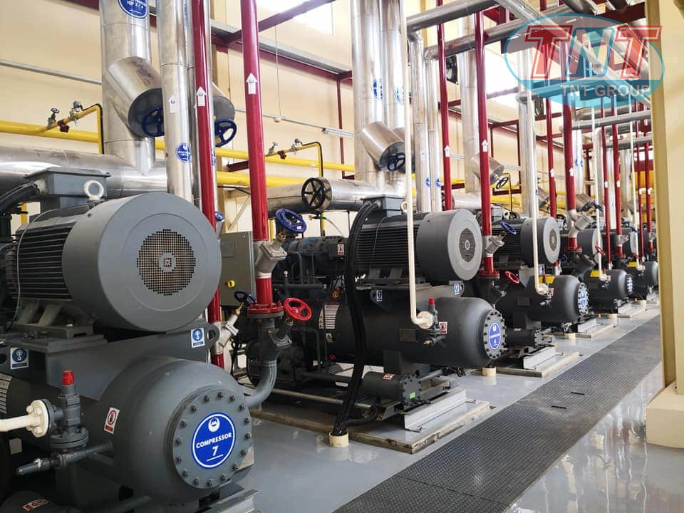 Hệ thống lạnh NH3 cho nhà máy nông sản