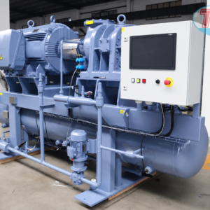 Cụm máy nén 2 cấp dùng NH3 cho cấp đông gió -45C
