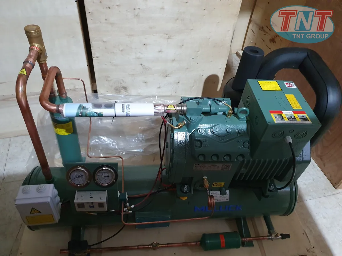 Cụm máy nén Bitzer giải nhiệt nước - hiệu Meluck - Ảnh 2