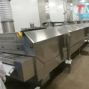 Alternative view of Băng chuyền cấp IQF cấp đông bằng khí nitơ lỏng -196C cho Hải Sản