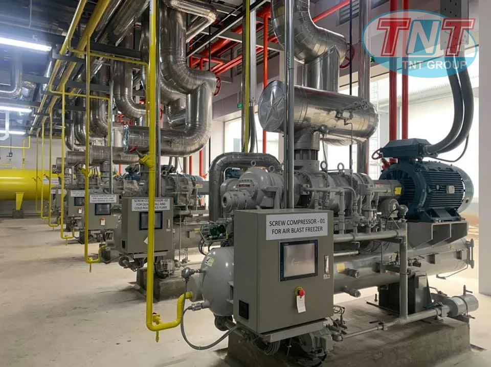 Hệ thống lạnh NH3 nhà máy hải sản - Ảnh 4