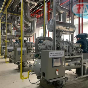 Hệ thống lạnh NH3 cho nhà máy thực phẩm